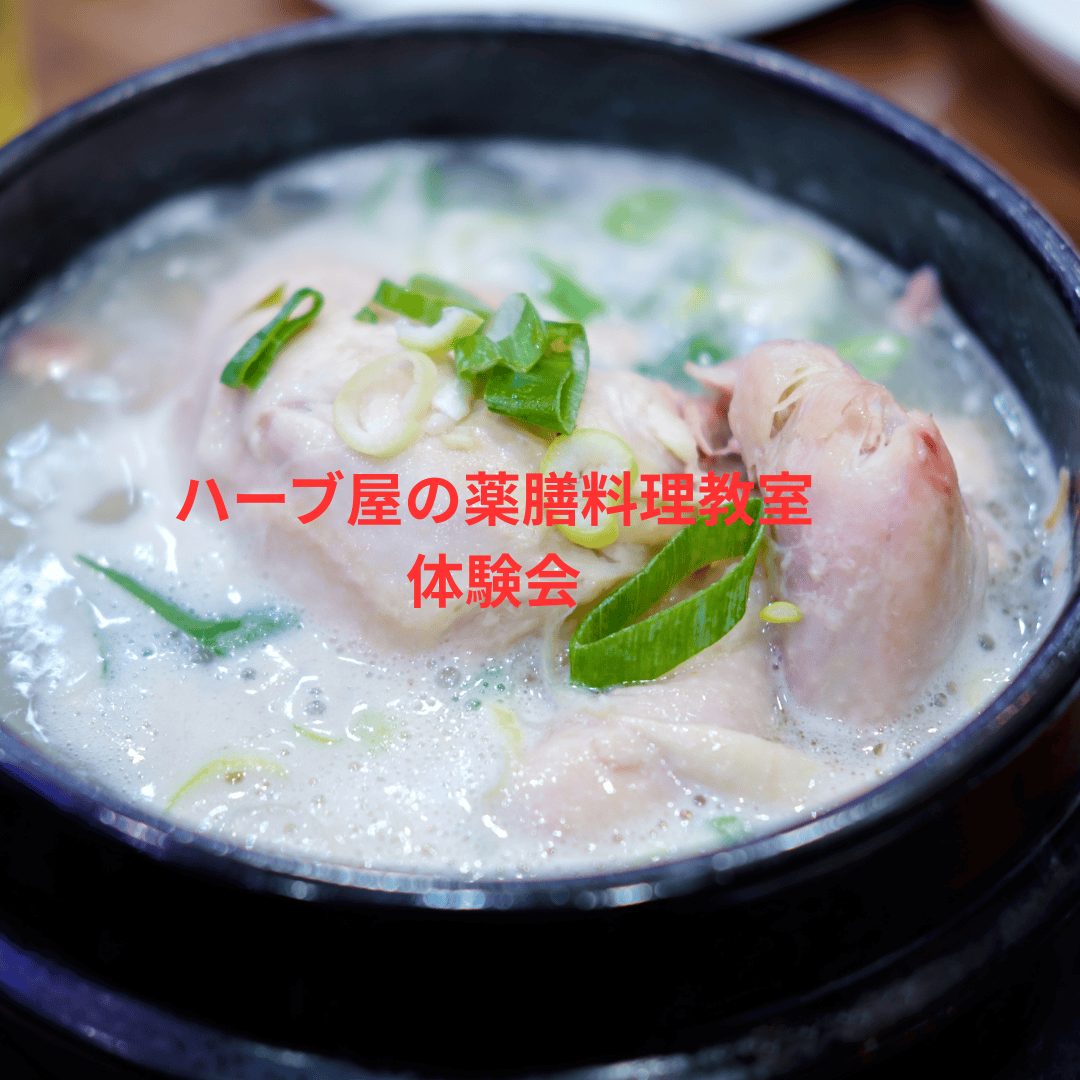 免疫アップハーブ屋のサムゲタン風スープ